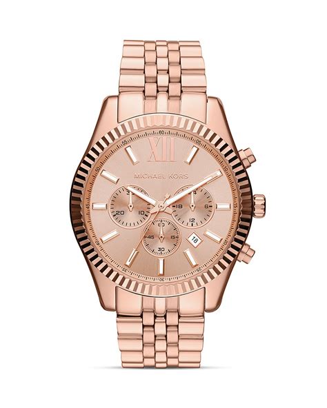 rose gold michael kors watch replica|rose gold mk watch men.